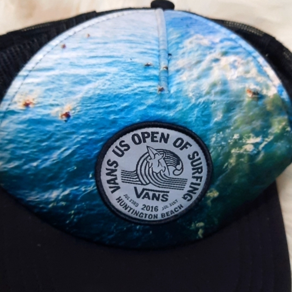 VANS Rare US Open 2016 Surf Logo Snapback Hat - Picture 6 of 6